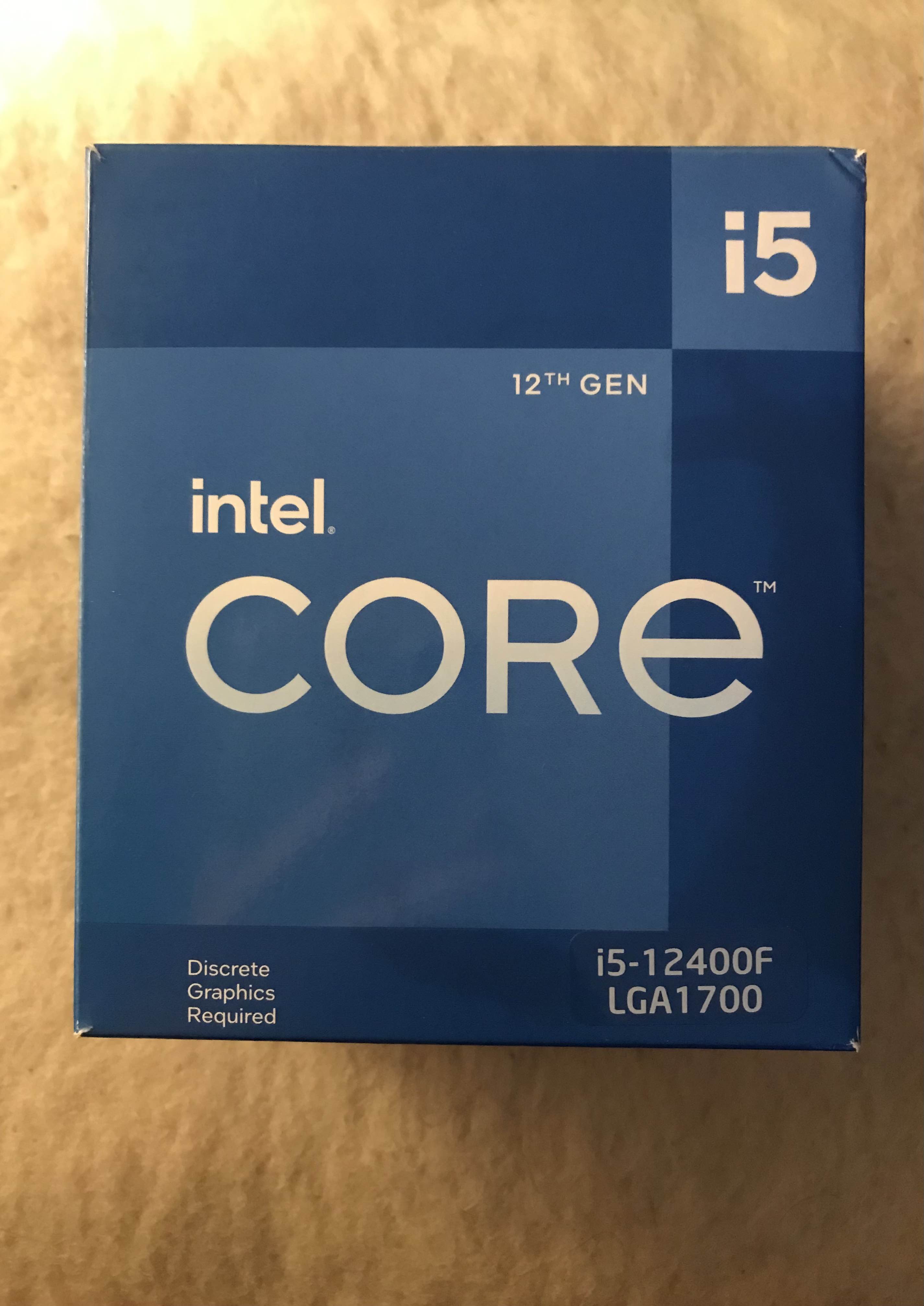 Intel Core i5-12400F